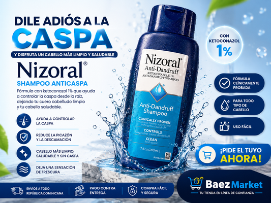 🧴 NIZORAL SHAMPOO ANTICASPA